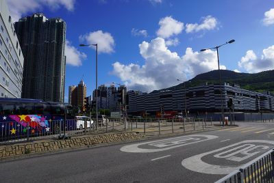 Tseung Kwan O Industrial Estate, pictured in July 2021. The