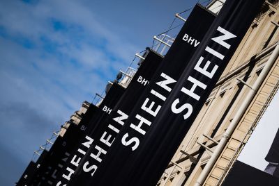 The logo of Asian e-commerce giant Shein