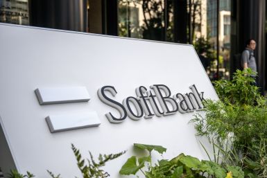 The logo of SoftBank Group Corp. is displayed at the