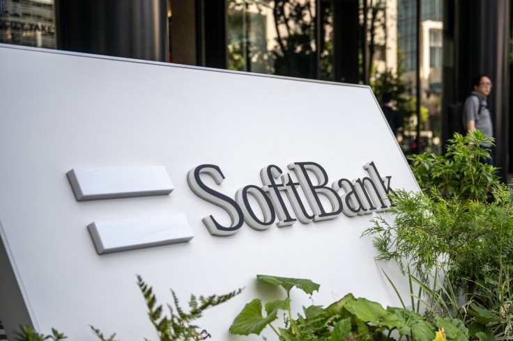 The logo of SoftBank Group Corp. is displayed at the