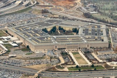 A view of the Pentagon